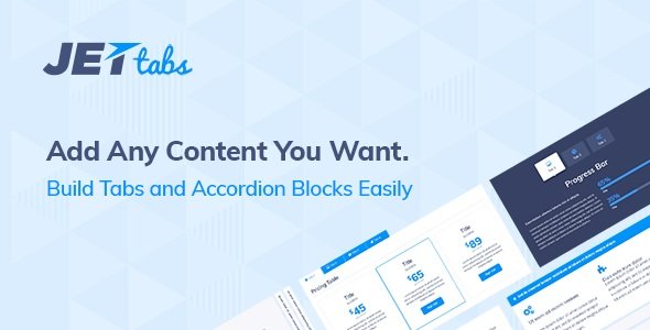 JetTabs - Tabs and Accordion for Elementor Page Builder